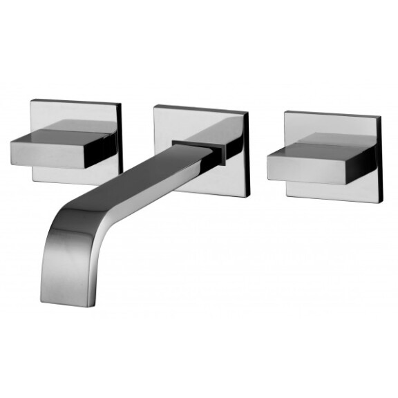 Paffoni Level Piatta Bateria umywalkowa podtynkowa chrom LEP003CR