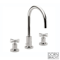 Dornbracht for Villeroy & Boch Tara Bateria umywalkowa z korkiem automatycznym platynowa 20713892-08