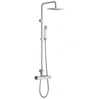 Paffoni Level Plus Zestaw prysznicowy termostatyczny chrom ZCOL607CR