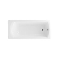 Excellent Lamia Slim Wanna prostokątna 170x75 cm biała WAEX.LAM17WHS