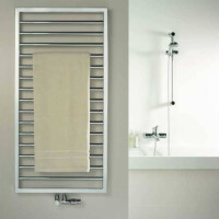 Zehnder Subway Grzejnik dekoracyjny 126,1x60 cm pionowy zasilanie wodne inox SUBI-130-060/INOX