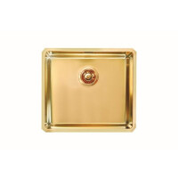 Alveus Monarch Kombino 50 U Zlewozmywak stalowy jednokomorowy 44,2x54,2 cm brąz 1122674
