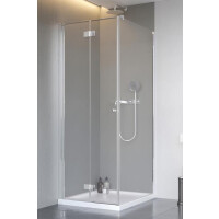 Radaway Nes KDJ B Kabina prysznicowa prostokątna 90x70x200 cm wersja lewa profile chrom szkło przezroczyste EasyClean 10025090-01-01L+10039070-01-01