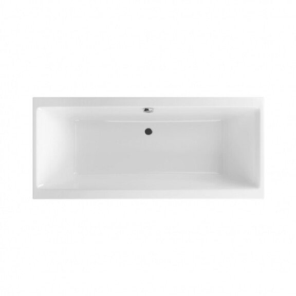 Excellent Pryzmat Slim Wanna prostokątna 160,5x75,5 cm biała WAEX.PRY16WH