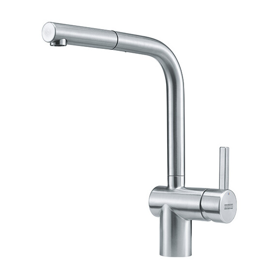 Franke Atlas Neo Pull-Out Spray Bateria kuchenna stojąca z wyciąganą wylewką stalowa 115.0521.438