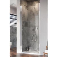 Radaway Nes DWJ I Drzwi wnękowe 70x200 cm wersja prawa profile chrom szkło przezroczyste EasyClean 10026070-01-01R