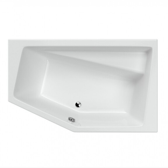 Excellent Vesper Wanna narożna 160x100 cm akrylowa prawa biała WAEX.VEP16WH