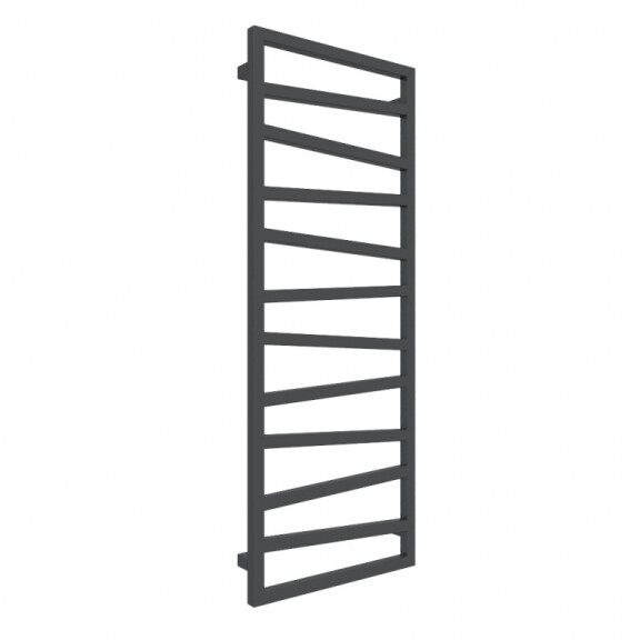 Terma ZigZag Grzejnik 131x50 cm podłączenie ZX metallic black WGZIG131050KMBCZX