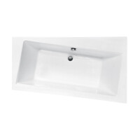 Besco Infinity Wanna narożna asymetryczna 150x90 cm prawa biała WAI-150-NP