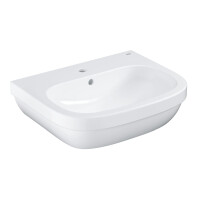 Grohe Euro Ceramic Umywalka wisząca 59,5x48,2 cm z otworem na baterię z przelewem biała 39335000