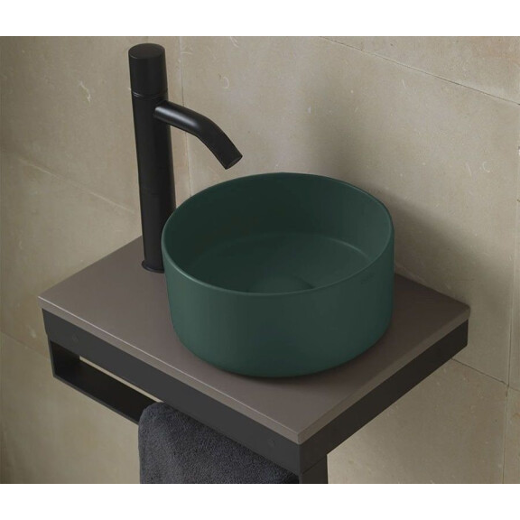 Cielo Shui Umywalka nablatowa 25 cm muschio MILATMU