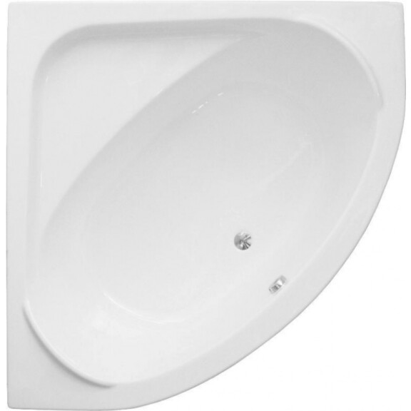 Polimat Standard Wanna narożna symetryczna 140x140 cm biała 00254