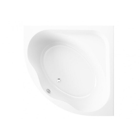 Polimat Standard Wanna narożna symetryczna 150x150 cm biała 00248
