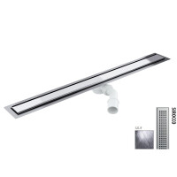 Wiper New Elite Sirocco Zestaw Odpływ liniowy 80 cm szlif 100.3397.02.080