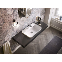 Hidra Gio Evolution Umywalka wpuszczana w blat 60x40 cm biała G240