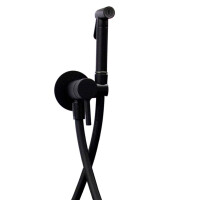 Paffoni Light Bateria Bidette czarny mat CIRCLE/ZDUP110NO