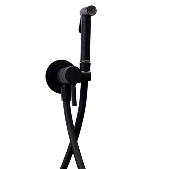 Paffoni Light Bateria Bidette czarny mat CIRCLE/ZDUP110NO