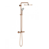 Grohe Euphoria System 310 Zestaw prysznicowy natynkowy z termostatem i deszczownicą warm sunset 26075DA0