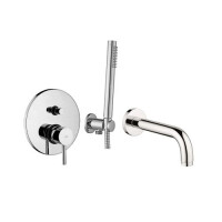 Paffoni Stick Bateria wannowo-prysznicowa podtynkowa chrom SK015ZWW