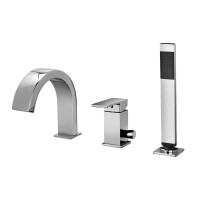 Paffoni Elle Bateria wannowo-prysznicowa 3-otworowa chrom EL040CR