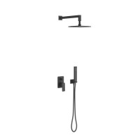Excellent Keria Black Zestaw prysznicowy czarny mat AREX.SET.2045BL