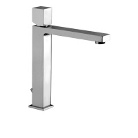 Paffoni Elle Bateria umywalkowa wysoka z korkiem click-clack chrom ELX081KCR