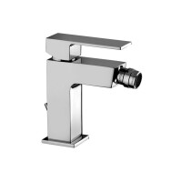 Paffoni Elle Bateria bidetowa z korkiem click-clack czarny mat EL131KNO