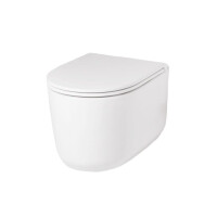 Hidra Gio Evolution Toaleta WC podwieszana 55x36,5 cm Rimless bez kołnierza biała GWR20