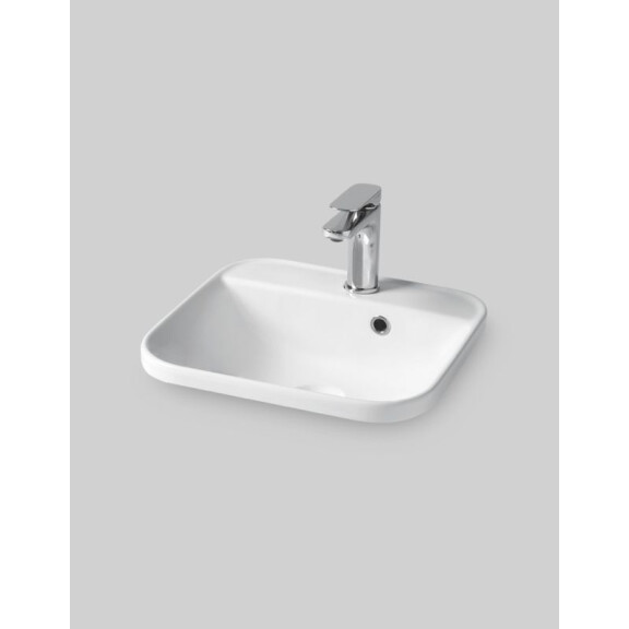 Hidra Gio Evolution Umywalka wpuszczana w blat 40x40 cm biała G243