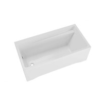 Polimat Elza Wanna prostokątna 150x70 cm biała 00021