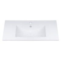 Legersen Irga Umywalka wpuszczana 90x46 cm biała LEUM4530900