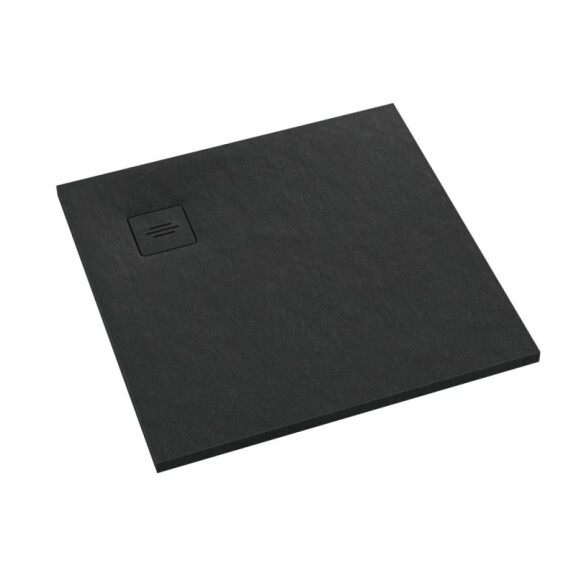 Schedpol Schedline Protos Black Stone Brodzik kwadratowy 90x90 cm czarny 3SP.P1K-9090/C/ST-M1/C/ST