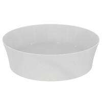 Ideal Standard Ipalyss Umywalka nablatowa 40x40 cm bez otworu na baterię bez przelewu biała E139801