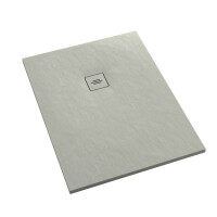 Schedpol Schedline Protos Cement Stone Brodzik prostokątny 80x90 cm cementowy 3SP.P1P-8090/CT/ST-M1/CT/ST