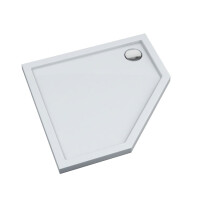 Schedpol Schedline Sharper Brodzik pięciokątny 80x80 cm biały 3S.S1PK-8080