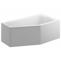 Polimat Selena Wanna narożna 150x90 cm prawa biała 00385