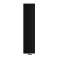 Radox Nova Grzejnik 180x35 cm textured black 9005T RX-NVV.002T.1800.350