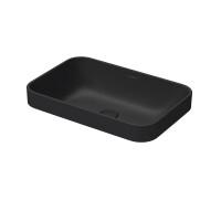 Duravit Happy D.2 Plus Umywalka meblowa 60x40 cm bez przelewu antracytowa mat 2359601300