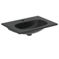 Ideal Standard Tesi Umywalka meblowa 62,5x45 cm czarny mat T3510V3