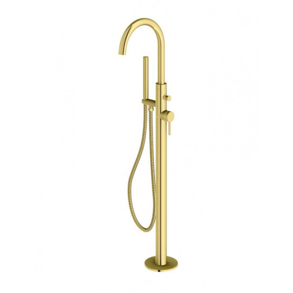 Kohlman Axel Gold Bateria wannowa wolnostojąca złota QF1165AGD