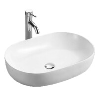 Lavita Verso Umywalka nablatowa 50x41,5 cm biała 5908211410180