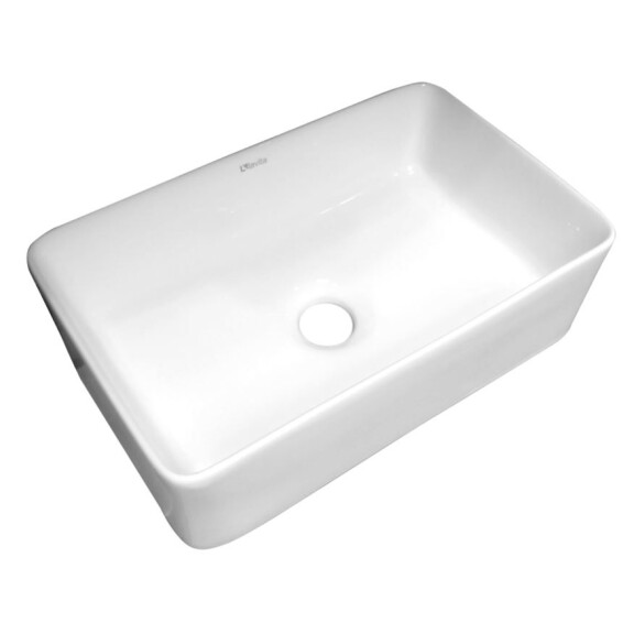 Lavita Canal Umywalka nablatowa 40x30 cm biała 5900378310211