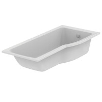 Ideal Standard Connect Air Wanna narożna asymetryczna 170x70 cm akrylowa do zabudowy lub montażu z panelami prawa biały E113501