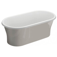 Polimat Amona Wanna wolnostojąca 150x75,5 cm popiel 00412