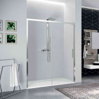 Novellini Kuadra 2.0 2PH Drzwi przesuwne 107-111x200 cm lewe K22PH107S-1K
