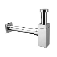 McAlpine Syfon umywalkowy kwadratowy chrom CA32SQEU-CB