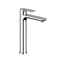 Vema Slate Bateria umywalkowa wysoka z korkiem chrom V14021/K