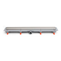 Werit/Jomo JomoTech Exclusive Flis 50 Odpływ liniowy 95 cm z maskownicą 2-stronną z matą uszczelniającą 175-30950500-00
