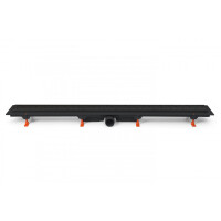 Werit/Jomo JomoTech Exclusive 50 Odpływ liniowy 95 cm z maskownicą Classic czarny mat 175-20950500-38