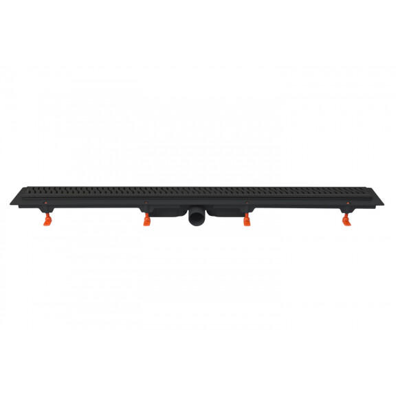 Werit/Jomo JomoTech Exclusive 50 Odpływ liniowy 95 cm z maskownicą Exclusive czarny mat 175-10950500-38
